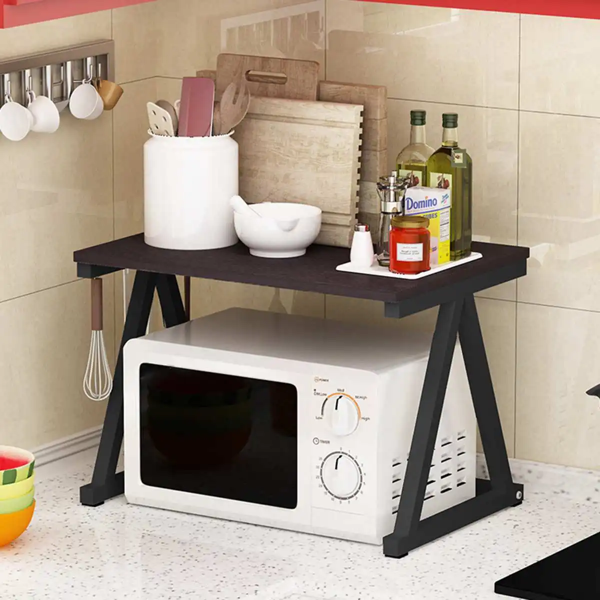 Microwave Oven Rack Kitchen Shelf Organizer Wood Steel Kitchen Storage Rack Over the Oven Shelf Kitchen Tool Organizer Home
Microwave Oven Rack Kitchen Shelf Organizer Wood Steel Kitchen Storage Rack Over the Oven Shelf Kitchen Tool Organizer Home