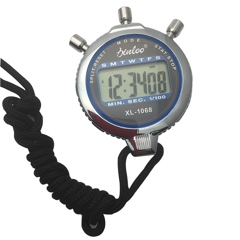 Electronic Stopwatch Sport Digital LCD Timer Handheld Stop Watch With String for Sports Competition Fitness таймер секундомер
Electronic Stopwatch Sport Digital LCD Timer Handheld Stop Watch With String for Sports Competition Fitness таймер секундомер