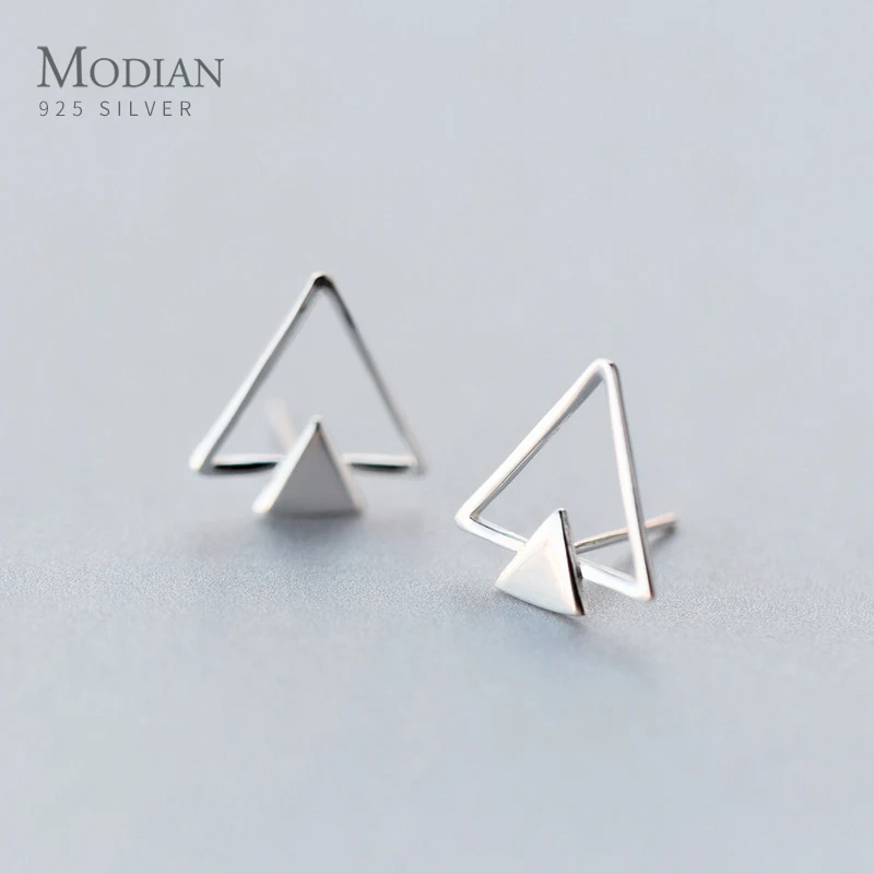 Modian 100% 925 Sterling Silver Fashion Clear Triangle Design Earrings For Women Charm Sterling Silver Korean Jewelry Gift
Modian 100% 925 Sterling Silver Fashion Clear Triangle Design Earrings For Women Charm Sterling Silver Korean Jewelry Gift