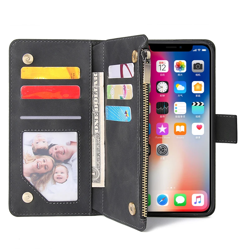 Wallet Leather Phone Case For IPhone 13 12 11 Pro Max Flip Case Magnetic Case For IPhone XS Max Case
Wallet Leather Phone Case For IPhone 13 12 11 Pro Max Flip Case Magnetic Case For IPhone XS Max Case