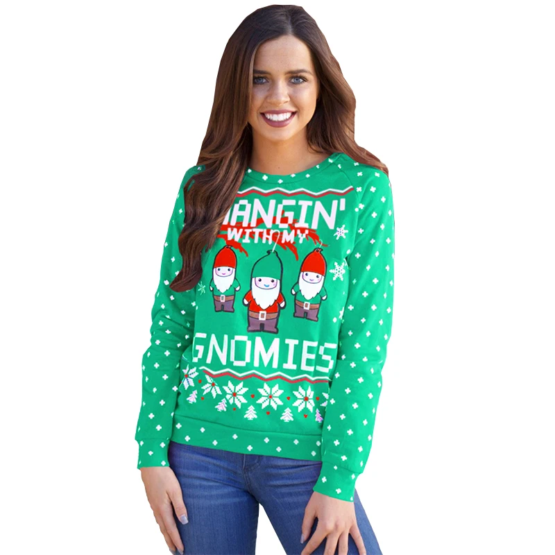 2021 Autumn And Winter New Christmas Printed Hoodie Round Neck Long Sleeve Sweater Large Size Women's Pullover Casual Top Fleece
2021 Autumn And Winter New Christmas Printed Hoodie Round Neck Long Sleeve Sweater Large Size Women's Pullover Casual Top Fleece