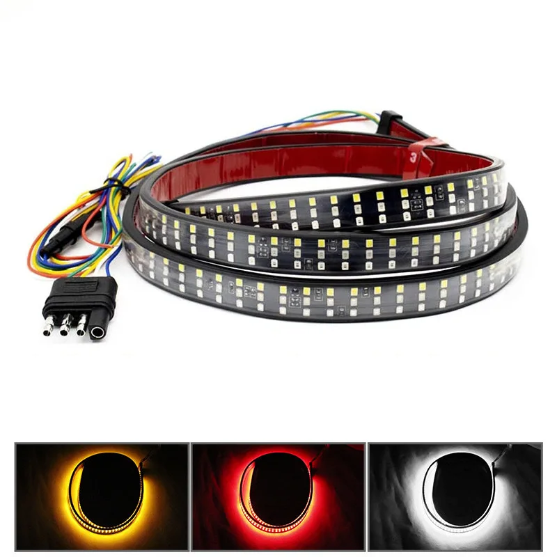 1.2m/1.5m 12V Pickup Car Trunk Rear Tail Light Dynamic Streamer Lighting Turn Signal Light Reverse Warning Lamp Car LED Strip
1.2m/1.5m 12V Pickup Car Trunk Rear Tail Light Dynamic Streamer Lighting Turn Signal Light Reverse Warning Lamp Car LED Strip