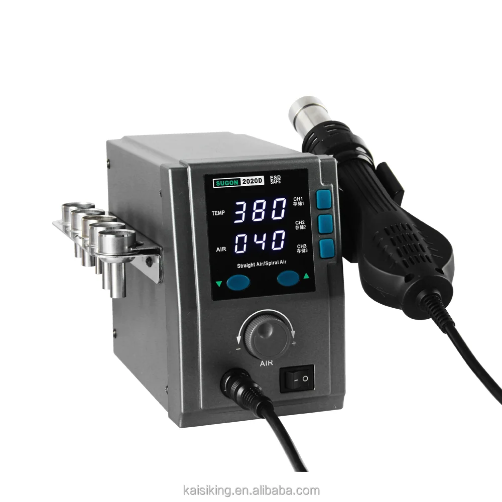 Wholesale SUGON 2020D Hot Air Gun Desoldering Station Heat Blow Gun Station Tool Bga Digital Rework Station
Wholesale SUGON 2020D Hot Air Gun Desoldering Station Heat Blow Gun Station Tool Bga Digital Rework Station