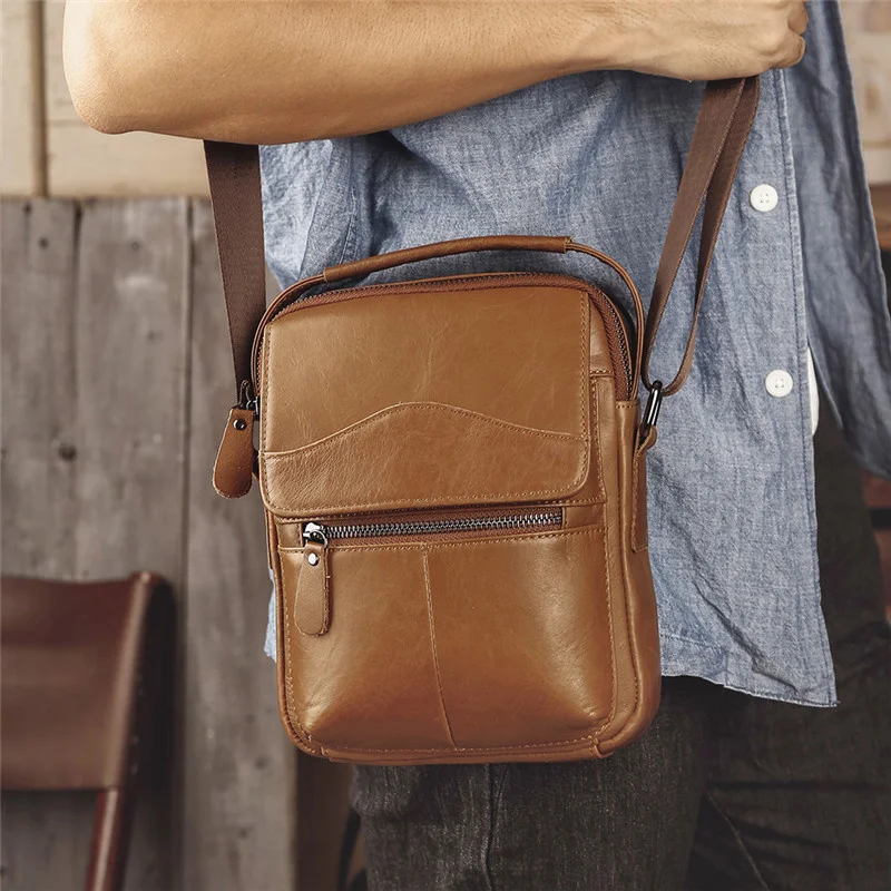 Сумка на плечо мужская кожаная, саквояж кросс-боди с клапаном, сумочка-мессенджер из натуральной кожи для Ipad
Сумка на плечо мужская кожаная, саквояж кросс-боди с клапаном, сумочка-мессенджер из натуральной кожи для Ipad