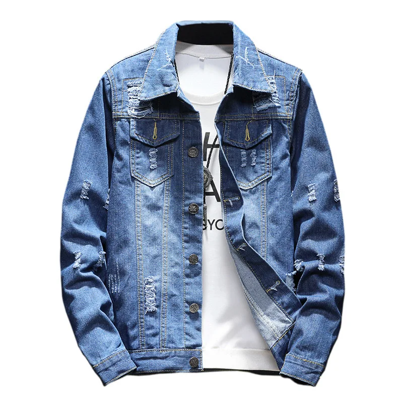 Jeans Coat Men Blue Black Denim Jackets Male 2021 Spring Autumn Men Clothing Streetwear Casual Slim Fit
Jeans Coat Men Blue Black Denim Jackets Male 2021 Spring Autumn Men Clothing Streetwear Casual Slim Fit