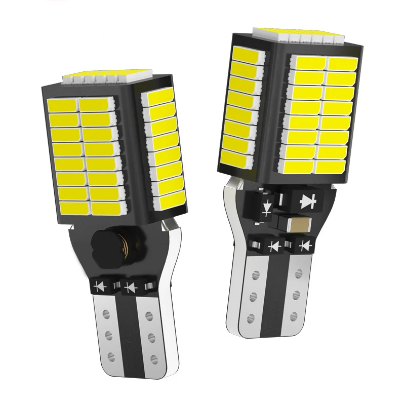 2PCS New Car LED Bulbs T15 W16W WY16W Canbus No Error Auto Backup Reserve Tail Lights 54SMD 4014 White Led Light 6000K 12V 24V
2PCS New Car LED Bulbs T15 W16W WY16W Canbus No Error Auto Backup Reserve Tail Lights 54SMD 4014 White Led Light 6000K 12V 24V