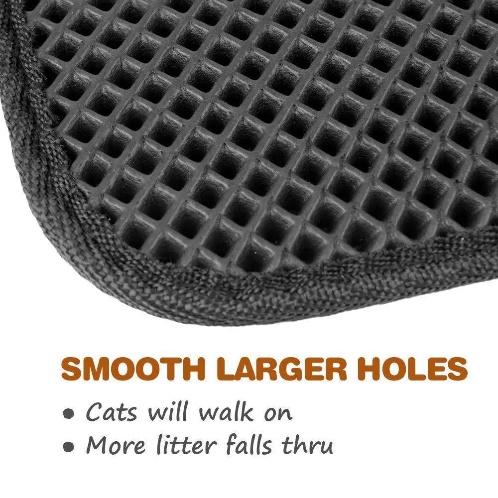 2020 Pet Cat Litter Mat EVA Double Layer Cat Litter Trapper Mat folding Waterproof Non-slip Pet Litter Mat Drop shipping
2020 Pet Cat Litter Mat EVA Double Layer Cat Litter Trapper Mat folding Waterproof Non-slip Pet Litter Mat Drop shipping