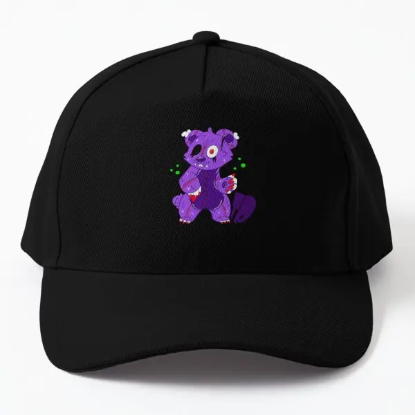 

Evil Teddy Collection Baseball Cap Hat Mens Sport Casual Women Spring Hip Hop Outdoor Solid Color Casquette Sun Black Bonnet