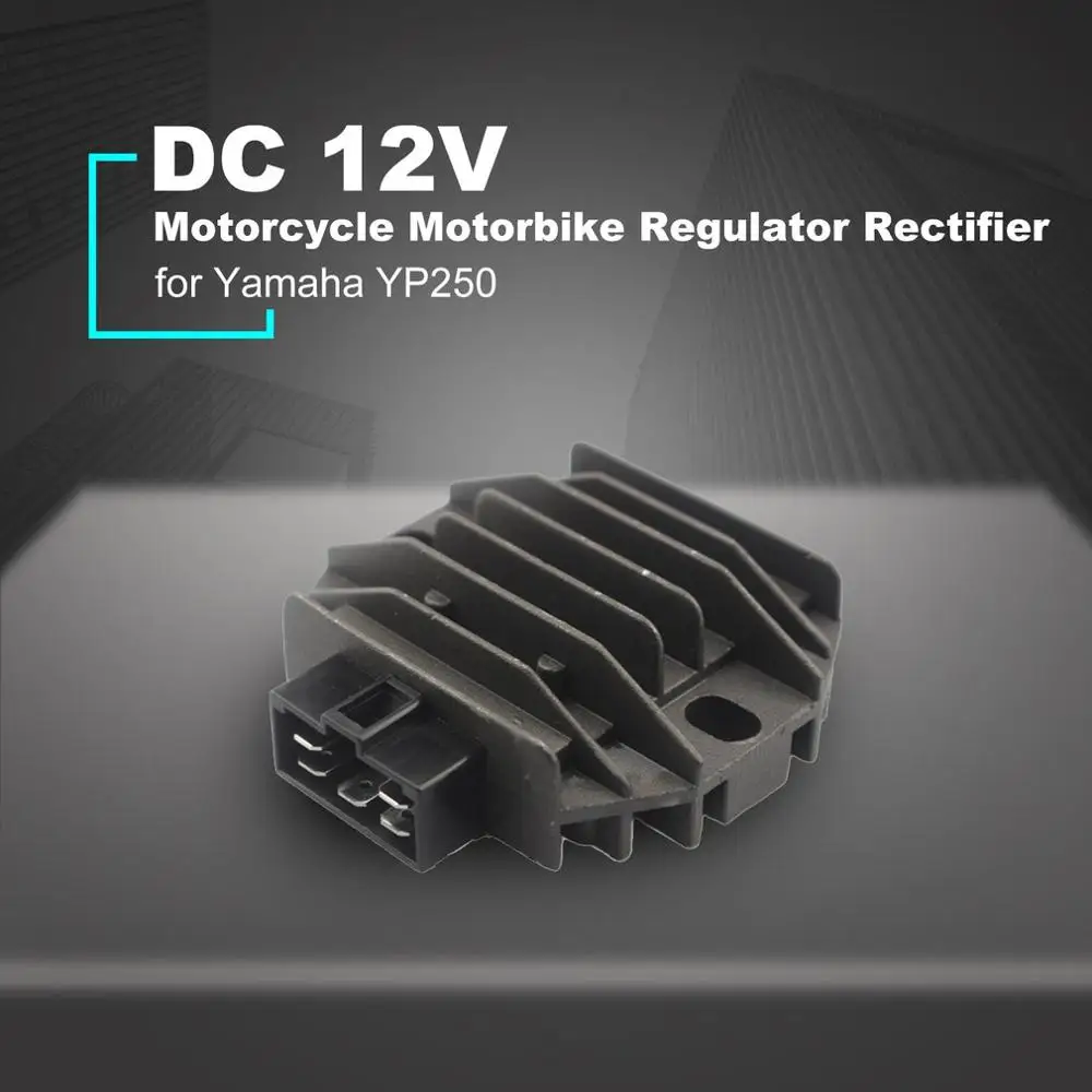 DC 12V Motorcycle Motorbike Regulator Rectifier Voltage for Yamaha XJ600 1997-2003 XJR400 1993-2007 Majesty 250 YP250
DC 12V Motorcycle Motorbike Regulator Rectifier Voltage for Yamaha XJ600 1997-2003 XJR400 1993-2007 Majesty 250 YP250