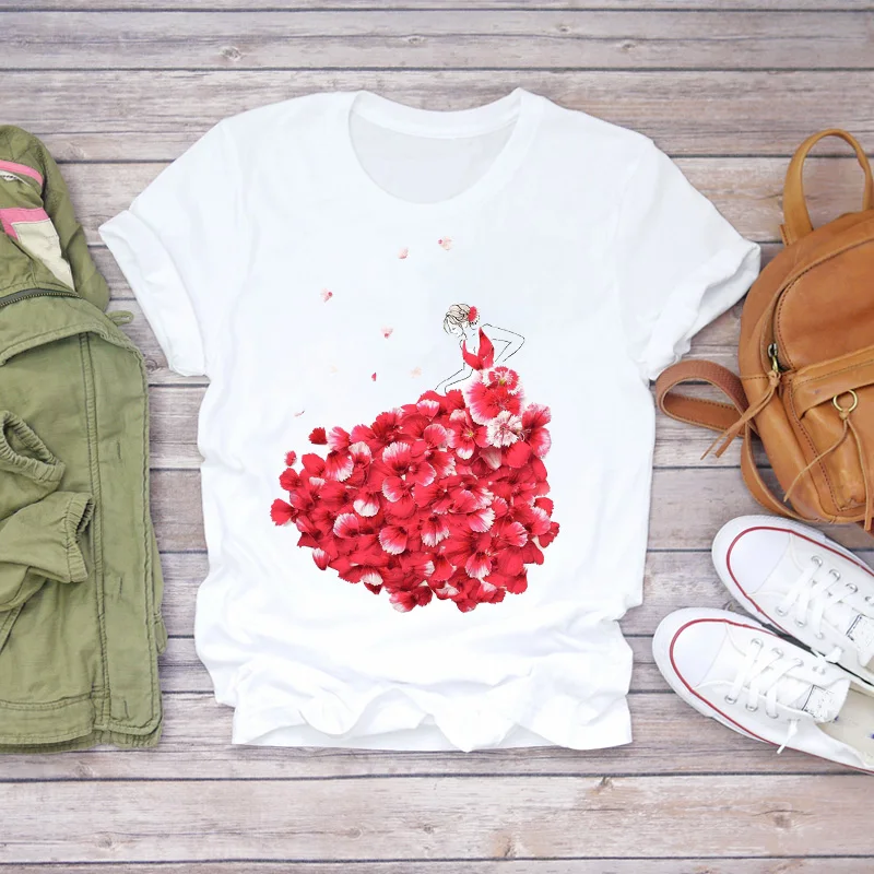Womens T-shirts Casual Kawaii Tumblr 90s Fashion Floral Ladies Lady Floral Women Print Harajuku Top T Graphic Female Tee T-Shirt
Womens T-shirts Casual Kawaii Tumblr 90s Fashion Floral Ladies Lady Floral Women Print Harajuku Top T Graphic Female Tee T-Shirt