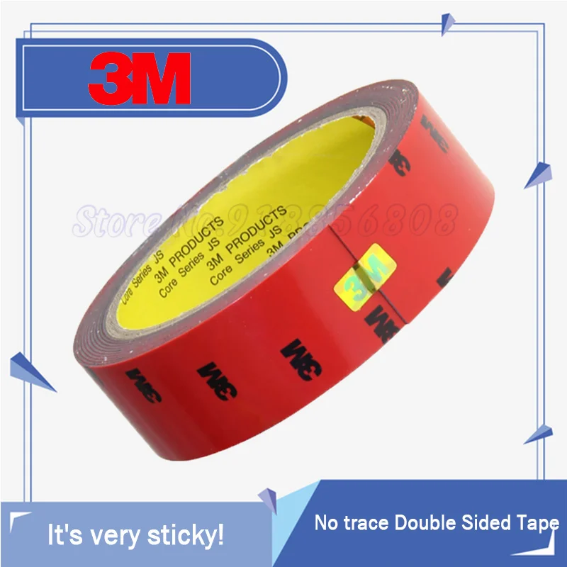 6/10/20/40mm High viscosity 3M Double Sided Tape Strong Acrylic Foam Adhesive Glue Super Sticky Tape for Car home office Decor
6/10/20/40mm High viscosity 3M Double Sided Tape Strong Acrylic Foam Adhesive Glue Super Sticky Tape for Car home office Decor