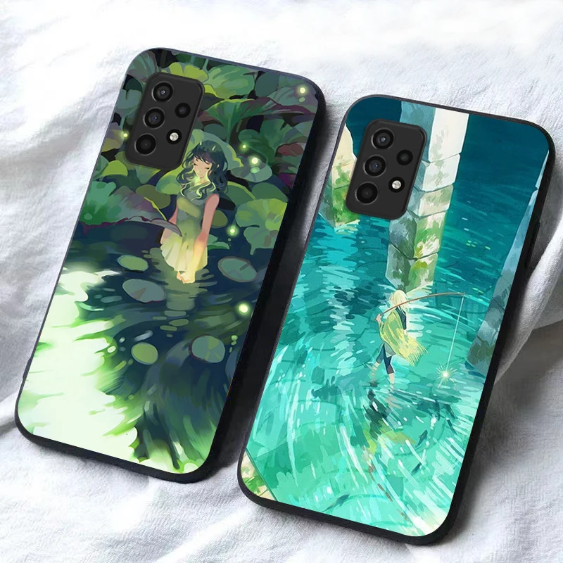 Illustration Light Shade Star Bicycle Flower Leaf Phone Case For Samsung Galaxy A72 A52 4G 5G Cases Back Cover Soft TPU
Illustration Light Shade Star Bicycle Flower Leaf Phone Case For Samsung Galaxy A72 A52 4G 5G Cases Back Cover Soft TPU