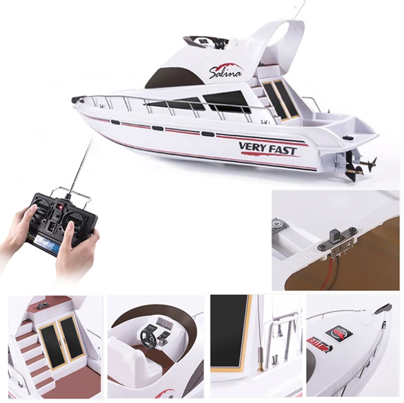 HengLong 3867 RC Boat High Speed Ship Electric Speedboat Toy Christmas Gift for Children 
HengLong 3867 RC Boat High Speed Ship Electric Speedboat Toy Christmas Gift for Children