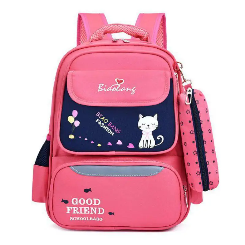 School bag primary school students boys reduce the burden shoulders children girls spine protection children's backpack Rugtas
School bag primary school students boys reduce the burden shoulders children girls spine protection children's backpack Rugtas