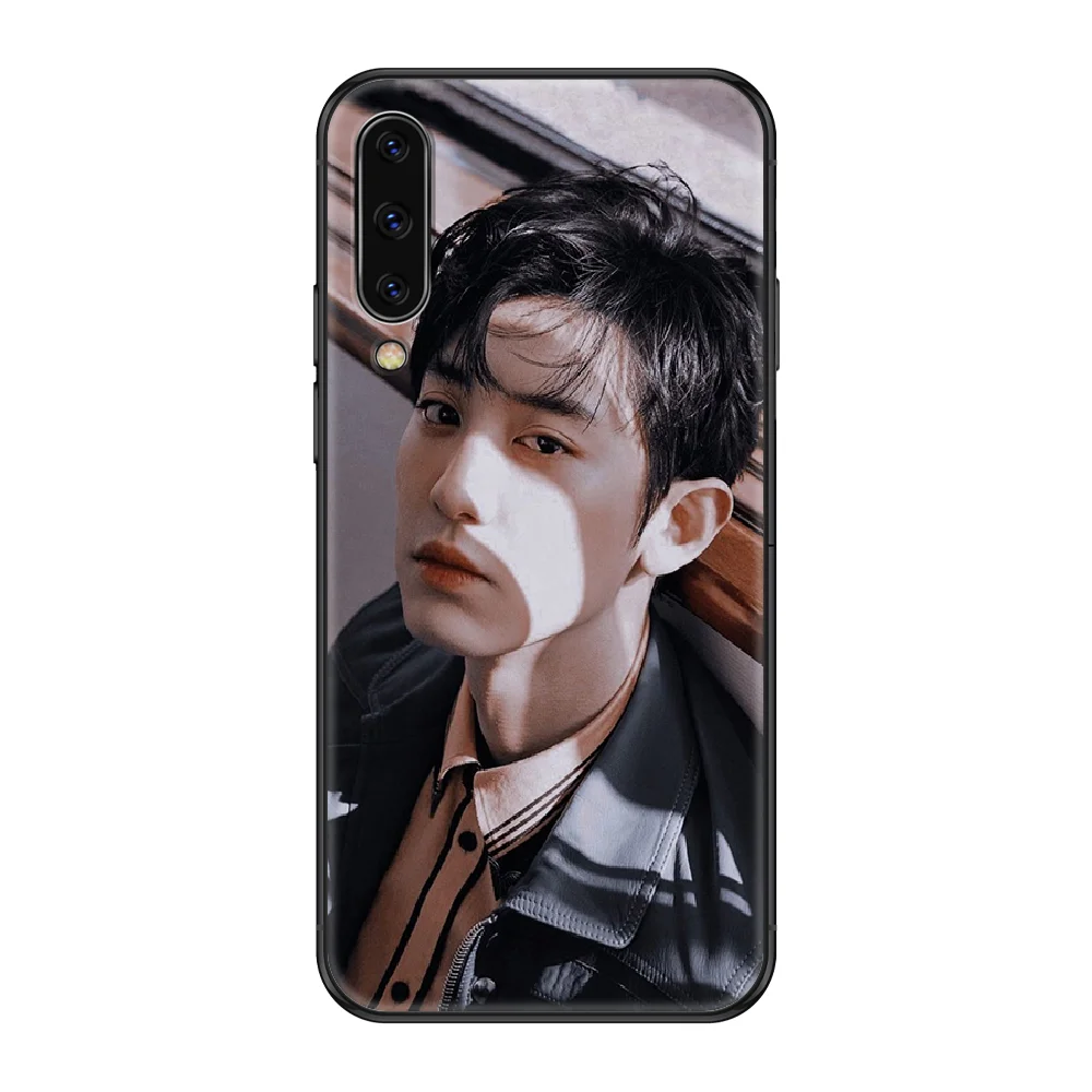 Чехол для телефона Kpop EXO Chanyeol Samsung Galaxy A 3 5 8 9 10 20 30 40 50 70 E S Plus 2016 2017 2018 2019 черный с