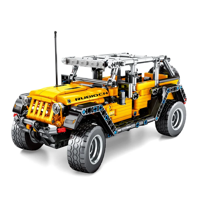 New 601pcs Off-Road Vehicle SUV Building Blocks City Pull Back Car Mechanical City Children Toy For Boy Gifts
New 601pcs Off-Road Vehicle SUV Building Blocks City Pull Back Car Mechanical City Children Toy For Boy Gifts
