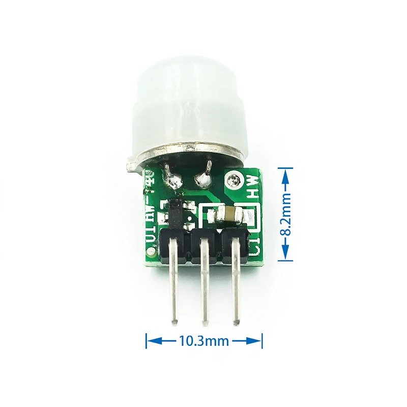Mini IR Infrared Pyroelectric PIR Body Motion Human Sensor Detector Repeatable Trigger Module Smart Home Motion Sensor Module
Mini IR Infrared Pyroelectric PIR Body Motion Human Sensor Detector Repeatable Trigger Module Smart Home Motion Sensor Module