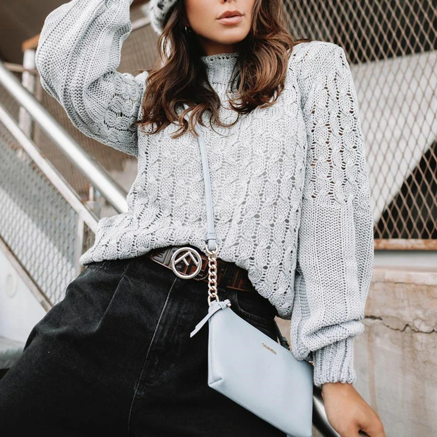 Womens Hollow Knit Sweater Sexy Long-sleeved Sweaters Harajuku Sueter Aesthetic Fall Clothes for Women Clothing Y2k Clothes
Womens Hollow Knit Sweater Sexy Long-sleeved Sweaters Harajuku Sueter Aesthetic Fall Clothes for Women Clothing Y2k Clothes