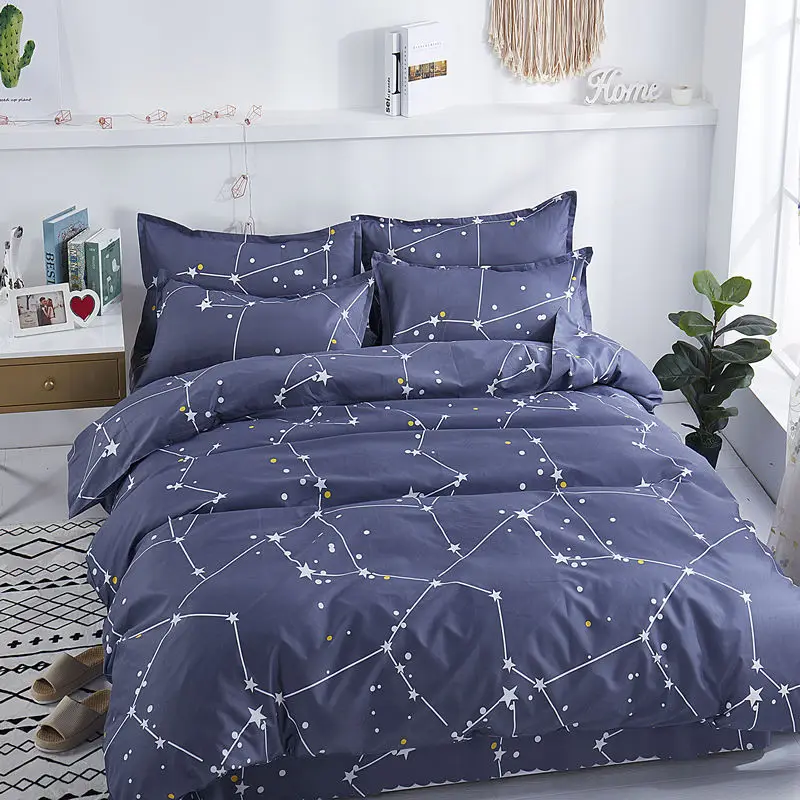 Good Quality 4 PCS Bedding Set for Bedroom Soft Bedspreads for Double Bed Home Comefortable Duvet Cover Quilt Cover Pillowcase
Good Quality 4 PCS Bedding Set for Bedroom Soft Bedspreads for Double Bed Home Comefortable Duvet Cover Quilt Cover Pillowcase