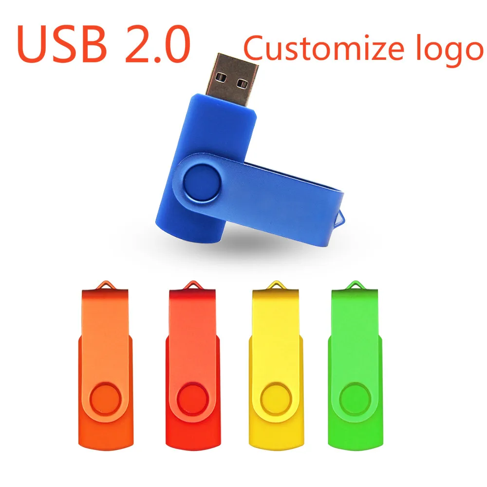 Изготовленный на заказ логотип флеш диск Usb 2 0 накопитель 4 ГБ 8 оперативной памяти