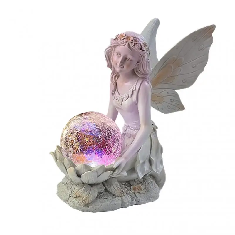 LED Solar Girl Resin Sculpture Luminous Micro Landscape Crafts Figure Sculpture Art Ornaments Home Outdoor Garden Decoration
LED Solar Girl Resin Sculpture Luminous Micro Landscape Crafts Figure Sculpture Art Ornaments Home Outdoor Garden Decoration