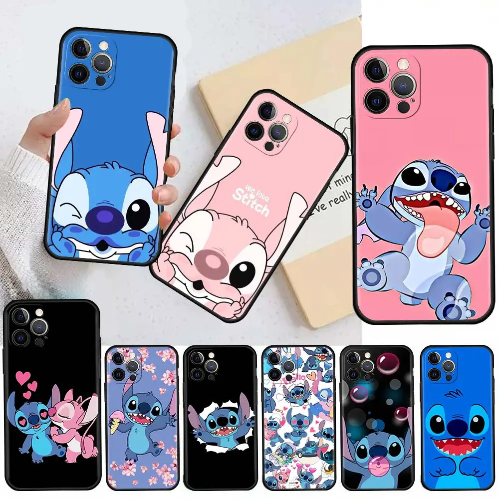 Cute Cartoon Lilo Stitch Case For Apple iPhone 13 11 12 Pro Max Case 7 + 8 Plus 13Pro Luxury Cover Black Soft Fashion Coque
Cute Cartoon Lilo Stitch Case For Apple iPhone 13 11 12 Pro Max Case 7 + 8 Plus 13Pro Luxury Cover Black Soft Fashion Coque