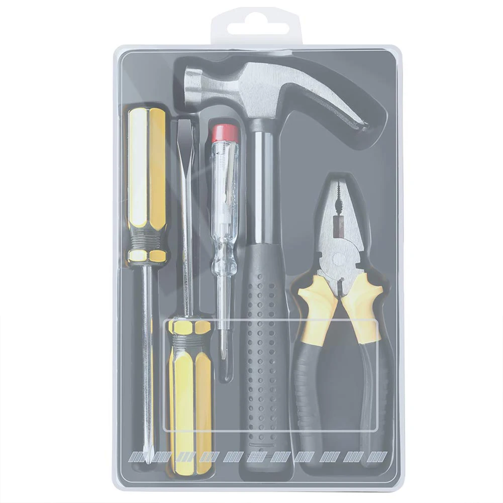 5 Pieces Household Tool Kit Insulated Pliers and Screwdriver Set Magnetic Screwdriver Industry Plier Electrician Hand Tool Set
5 Pieces Household Tool Kit Insulated Pliers and Screwdriver Set Magnetic Screwdriver Industry Plier Electrician Hand Tool Set
