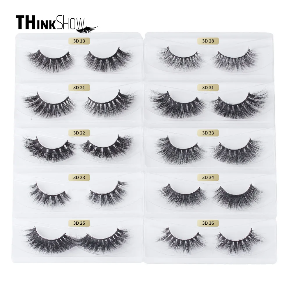 Thinkshow 3D Mink Lashes Long Mink Lashes Makeup Natural Long Dramatic Volume False Eyelashes Extension Thick 3D False Eyelashes
Thinkshow 3D Mink Lashes Long Mink Lashes Makeup Natural Long Dramatic Volume False Eyelashes Extension Thick 3D False Eyelashes