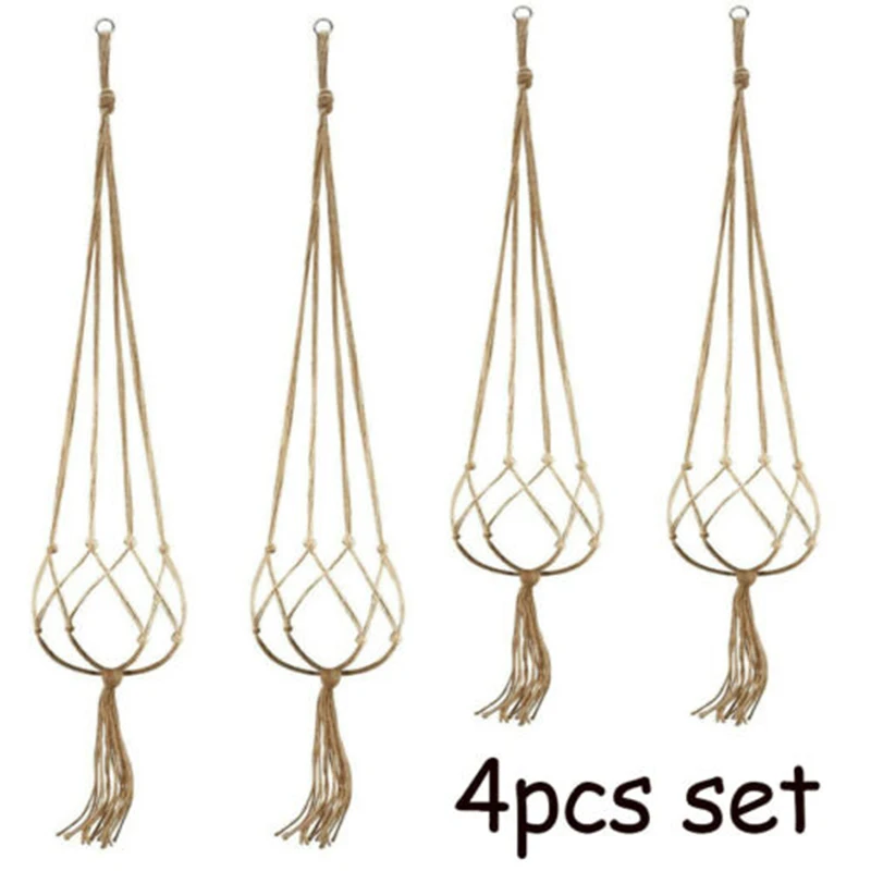Braided Plant Holder Shopping mall Indoor Outdoor White Flower Hanging Balcony :Convenient
Braided Plant Holder Shopping mall Indoor Outdoor White Flower Hanging Balcony :Convenient