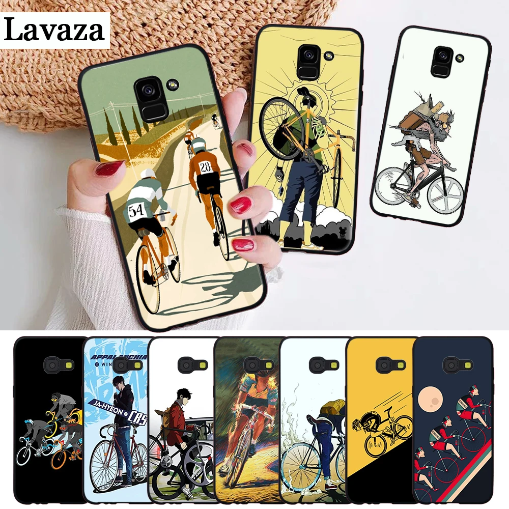 122F Спорт Велосипед Велоспорт арт Coque силиконовый чехол для Samsung A3 A5 A6 плюс A7 A8 A9 A2
