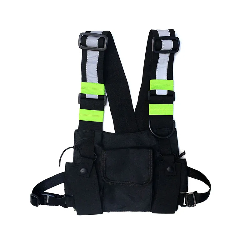 Fashion Hip Hop Streetwear Chest Bag For Men Tactical Functional Unisex Waistcoat Black Bullet Vest Bag Chest Rig Bags
Fashion Hip Hop Streetwear Chest Bag For Men Tactical Functional Unisex Waistcoat Black Bullet Vest Bag Chest Rig Bags