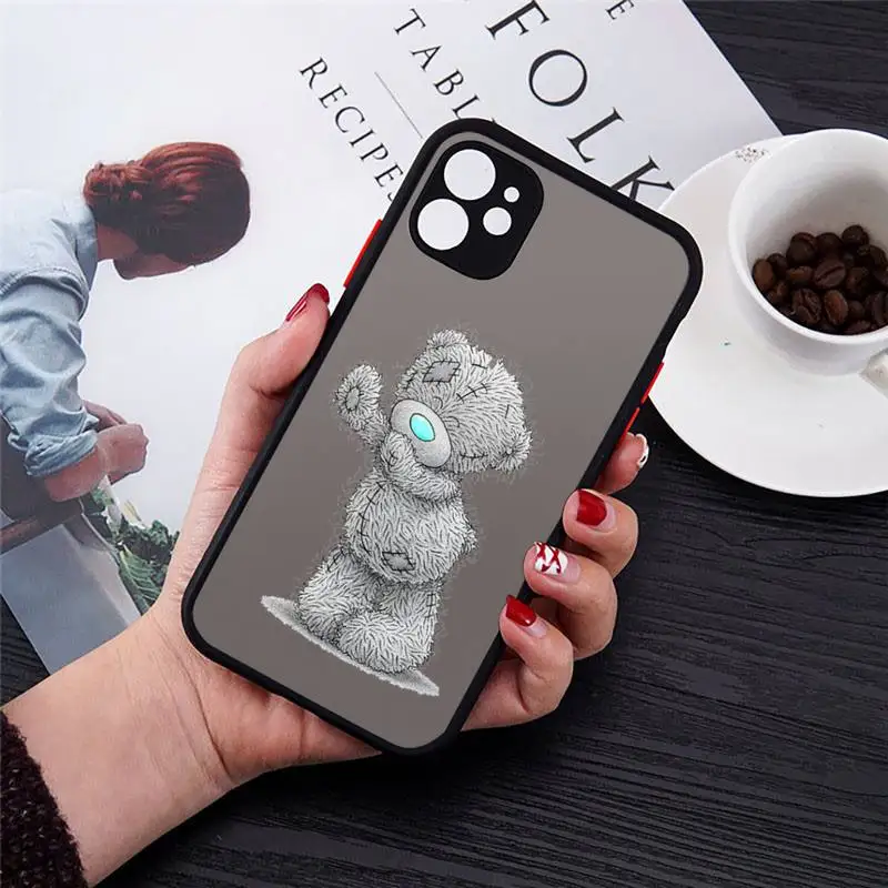 Cute cartoon bear animal Tatty Teddy Phone Case matte transparent For iphone 7 8 11 12 plus mini x xs xr pro max cover
Cute cartoon bear animal Tatty Teddy Phone Case matte transparent For iphone 7 8 11 12 plus mini x xs xr pro max cover