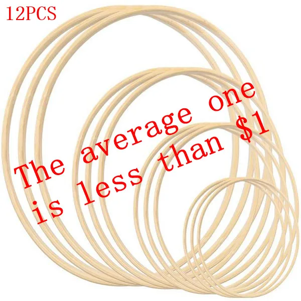 Promotion! Bamboo Floral Hoop Wreath Macrame Craft Dream Catcher Hoops Rings for DIY Wedding Wreath Decor,Macrame Dream Catcher
Promotion! Bamboo Floral Hoop Wreath Macrame Craft Dream Catcher Hoops Rings for DIY Wedding Wreath Decor,Macrame Dream Catcher