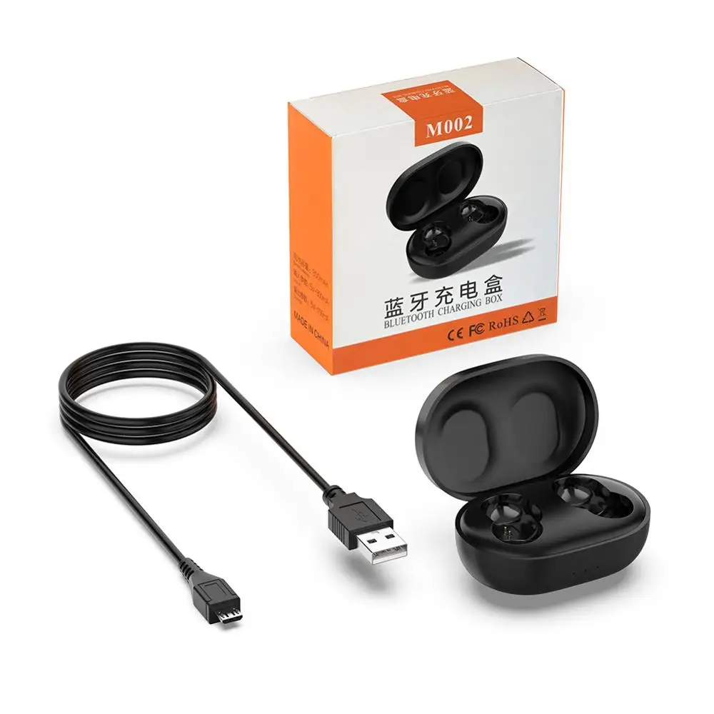 VKTECH 300mAh Charging Case with USB Cable for Xiaomi Redmi AirDots In Ear TWS Earbuds Wireless Bluetooth Earphones Accessories
VKTECH 300mAh Charging Case with USB Cable for Xiaomi Redmi AirDots In Ear TWS Earbuds Wireless Bluetooth Earphones Accessories