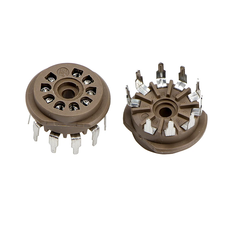 BELTON 9-Pin Electronic Tube Holder VT9- PT Electronic Tube Holder PCB Holder is Suitable For 12AX7 6n1 6n2, Etc.
BELTON 9-Pin Electronic Tube Holder VT9- PT Electronic Tube Holder PCB Holder is Suitable For 12AX7 6n1 6n2, Etc.