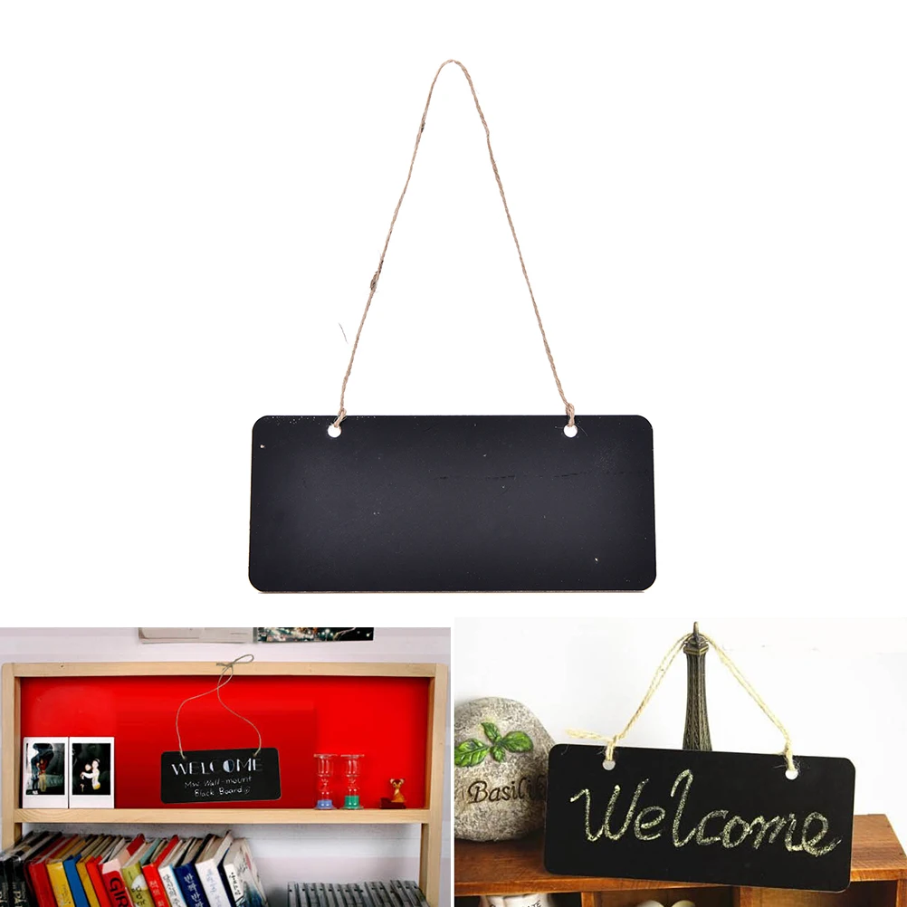 Wooden Mini Blackboard Chalkboard Message Sign With Hang String Wedding Party Decoration Marriage Supplies 18.5*8cm
Wooden Mini Blackboard Chalkboard Message Sign With Hang String Wedding Party Decoration Marriage Supplies 18.5*8cm