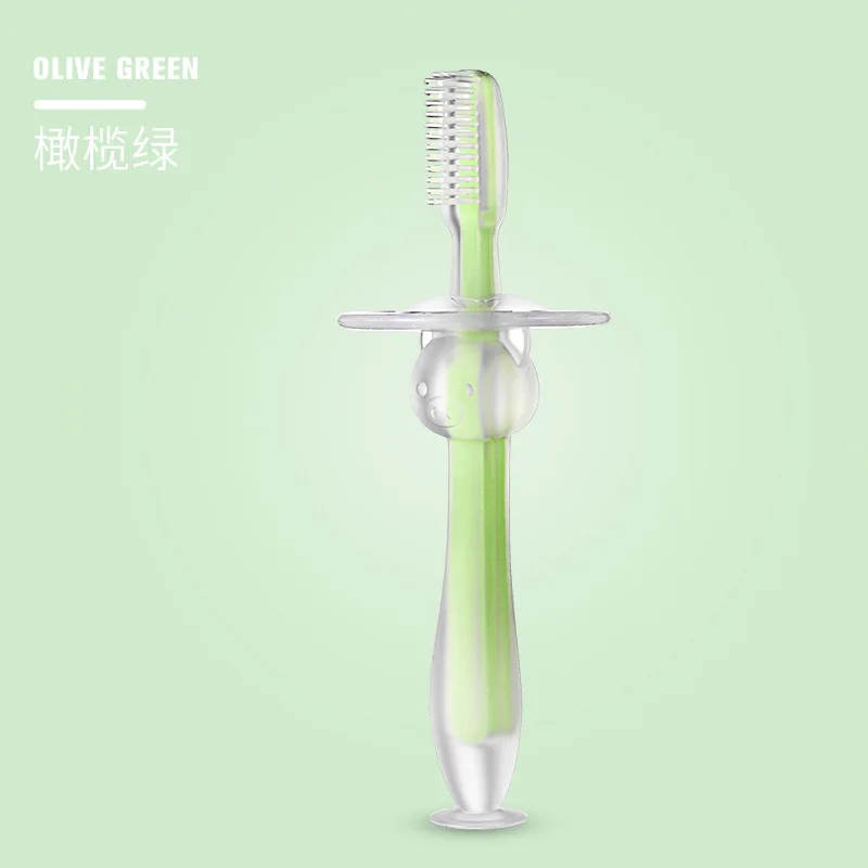 1PC Kids Soft Silicone Training Toothbrush Baby Children Dental Oral Care Tooth Brush Tool Baby kid tooth brush baby items