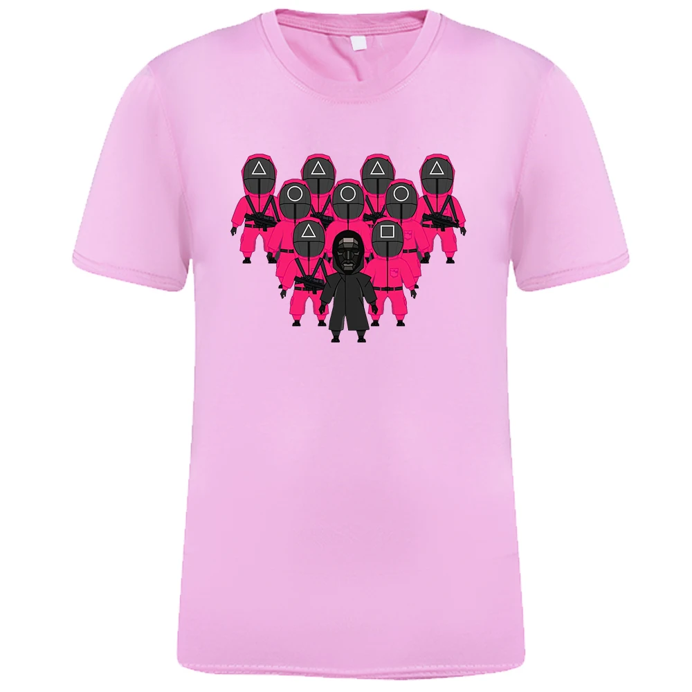 Squid Game Graphic Cool Tee Shirt Male Casual Cotton Basic Tops Korean TV Series Anime T Shirt 2021 Summer Harajuku T-Shirts Men
Squid Game Graphic Cool Tee Shirt Male Casual Cotton Basic Tops Korean TV Series Anime T Shirt 2021 Summer Harajuku T-Shirts Men