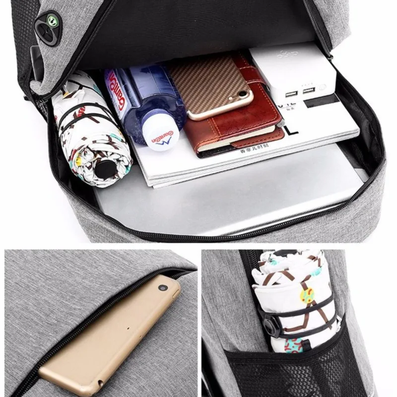 3pcs/set USB Charging Backpack Antitheft Password Adults Travel School Bag Open Pocket Casual Lightweight Shoulder Bag
3pcs/set USB Charging Backpack Antitheft Password Adults Travel School Bag Open Pocket Casual Lightweight Shoulder Bag