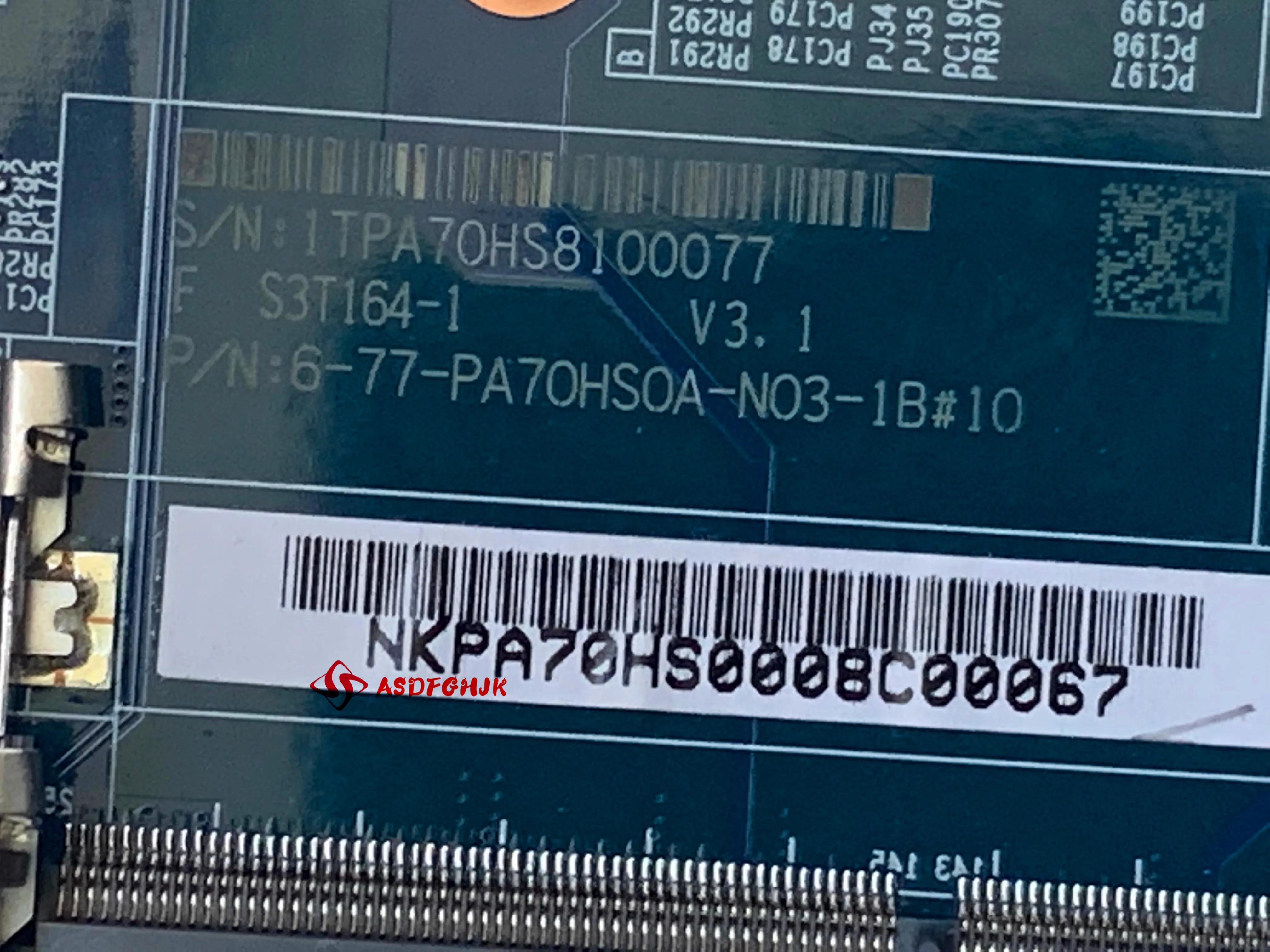 6-77-PA70HS0A-N03 6-71-PA700-D03 MOTHERBOARD FOR CLEVO PA700 LAPTOP MAINBOARD WITH I7-7700HQ AND GTX1070M
6-77-PA70HS0A-N03 6-71-PA700-D03 MOTHERBOARD FOR CLEVO PA700 LAPTOP MAINBOARD WITH I7-7700HQ AND GTX1070M