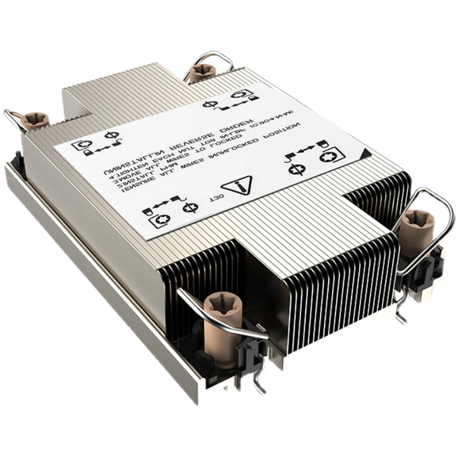 Coolсервер 1U-M71 INTEL LGA 4189 CPU сервер радиатор настольный компьютер бесшумный
