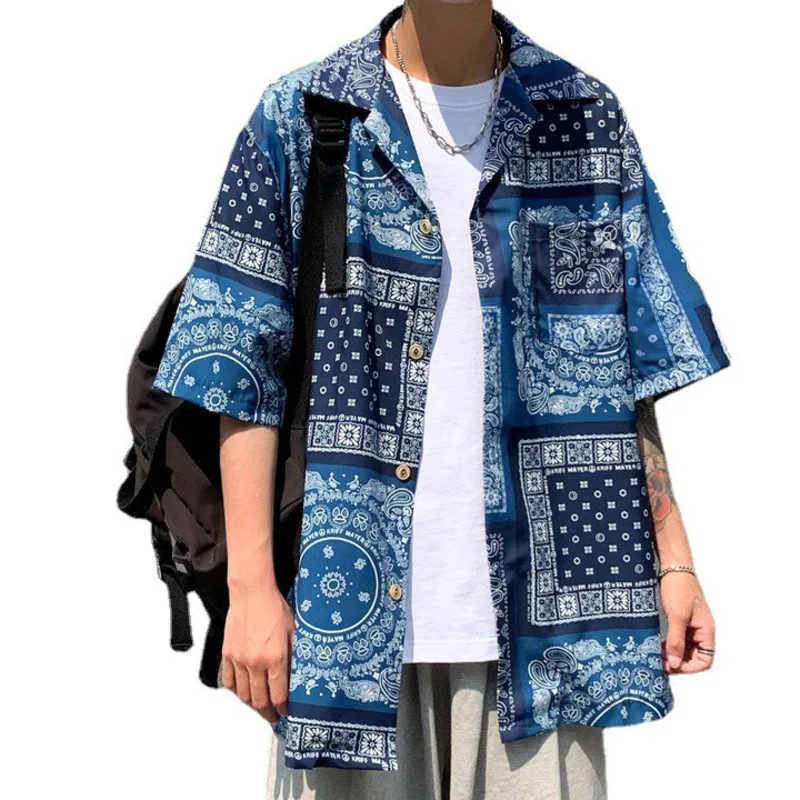 Для мужчин рубашка с этническим рисунком рубашки, летние, Ретро стиль, для Винтаж уличная одежда с коротким рукавом на пуговицах Блузка хара...
Для мужчин рубашка с этническим рисунком рубашки, летние, Ретро стиль, для Винтаж уличная одежда с коротким рукавом на пуговицах Блузка хара...