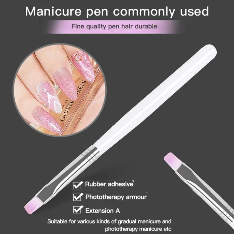 1pc Nail Art Brush Nail Art Painting Drawing Brush UV Gel Brush Pen Nail Phototherapy Tools Professional Manicure Tool
1pc Nail Art Brush Nail Art Painting Drawing Brush UV Gel Brush Pen Nail Phototherapy Tools Professional Manicure Tool