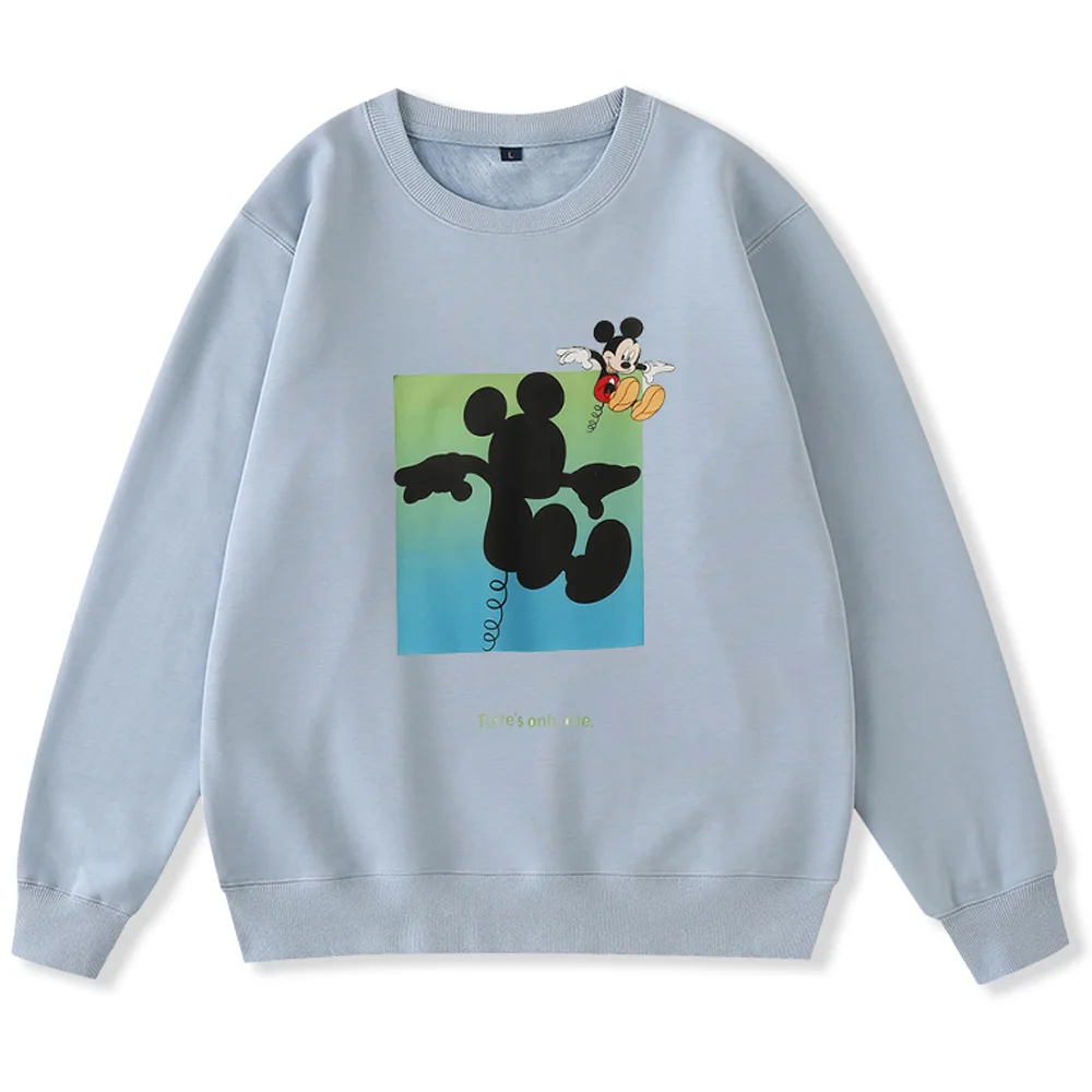 Disney Sweatshirt Chic Fashion Mickey Mouse Cartoon Print Streetwear Women Unisex Couples Long Sleeve O-Neck Tops 9 Color Female 
Disney Sweatshirt Chic Fashion Mickey Mouse Cartoon Print Streetwear Women Unisex Couples Long Sleeve O-Neck Tops 9 Color Female