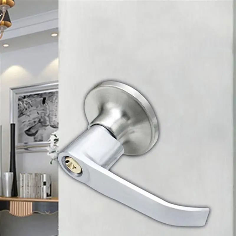 Room Door Handle Lock High-Grade Zinc Alloy Handle Lock Three-Pole Spherical Door Lock Kitchen Bathroom Hardware Accessories
Room Door Handle Lock High-Grade Zinc Alloy Handle Lock Three-Pole Spherical Door Lock Kitchen Bathroom Hardware Accessories