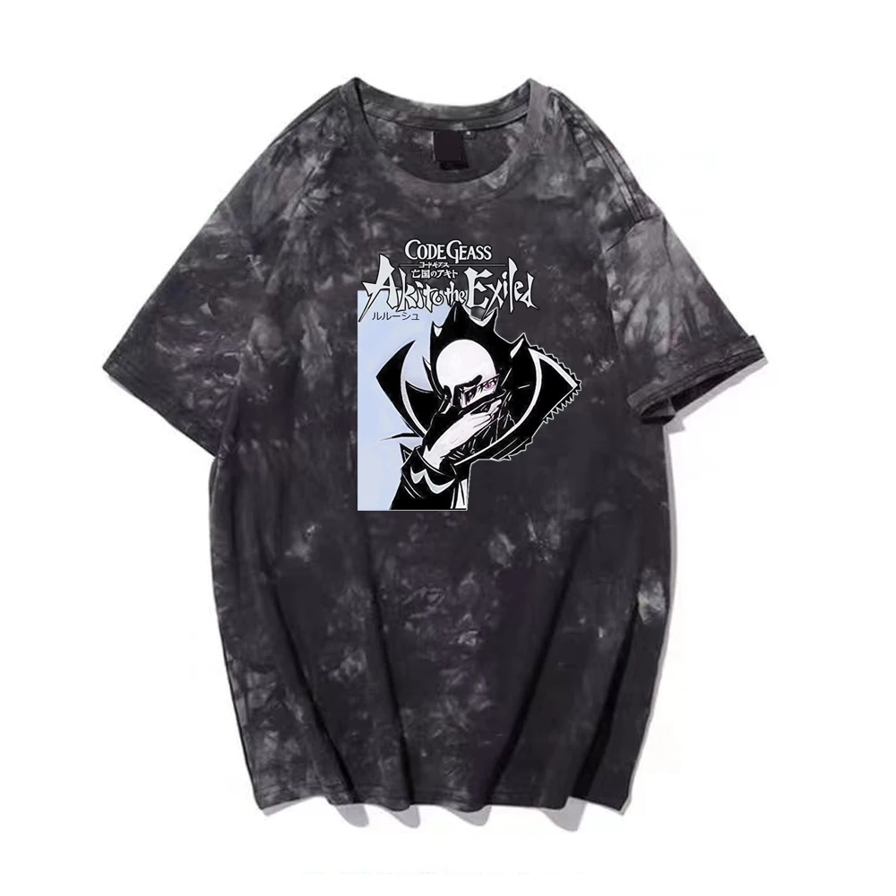 Code Geass Lelouch of The Rebellion Unisex Harajuku Cool Lelouch Lamperouge Men Women Short Sleeve T-Shirt Tie Dye
Code Geass Lelouch of The Rebellion Unisex Harajuku Cool Lelouch Lamperouge Men Women Short Sleeve T-Shirt Tie Dye