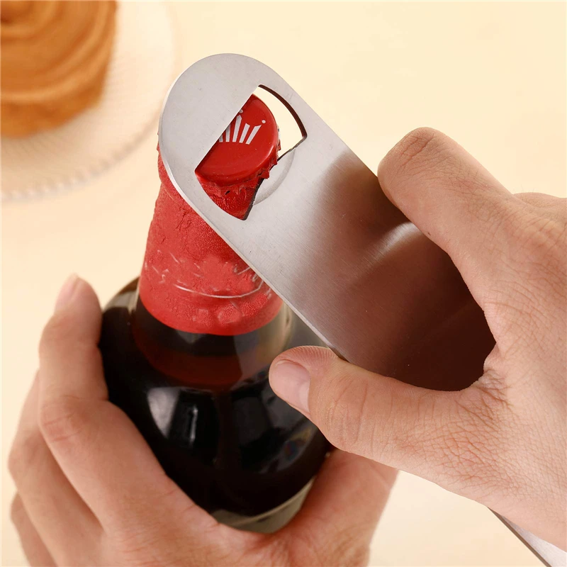 10 PCS Heavy Duty Blank Stainless Steel Flat Beer Bottle Opener Cap Remover for Kitchen Bar Restaurant 7 Inch Wholesale XB
10 PCS Heavy Duty Blank Stainless Steel Flat Beer Bottle Opener Cap Remover for Kitchen Bar Restaurant 7 Inch Wholesale XB