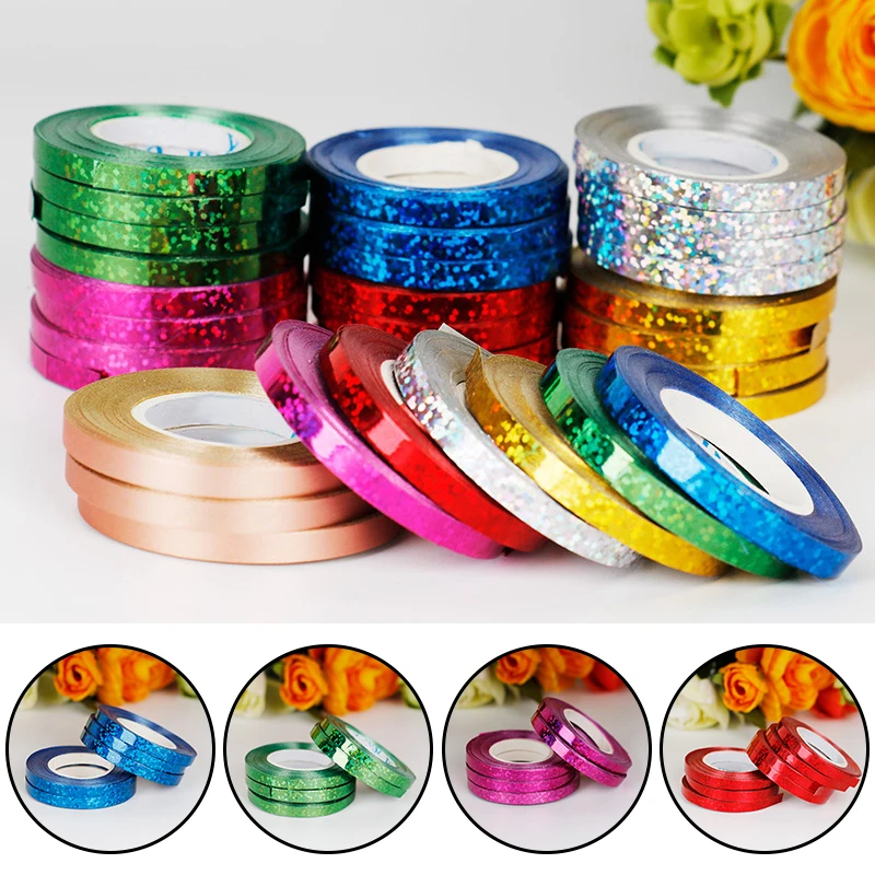 10M/Roll Shinny Ribbon Tapes Ribbons Packaging Belt Casual Mutifunction DIY Accessories Decoration
10M/Roll Shinny Ribbon Tapes Ribbons Packaging Belt Casual Mutifunction DIY Accessories Decoration