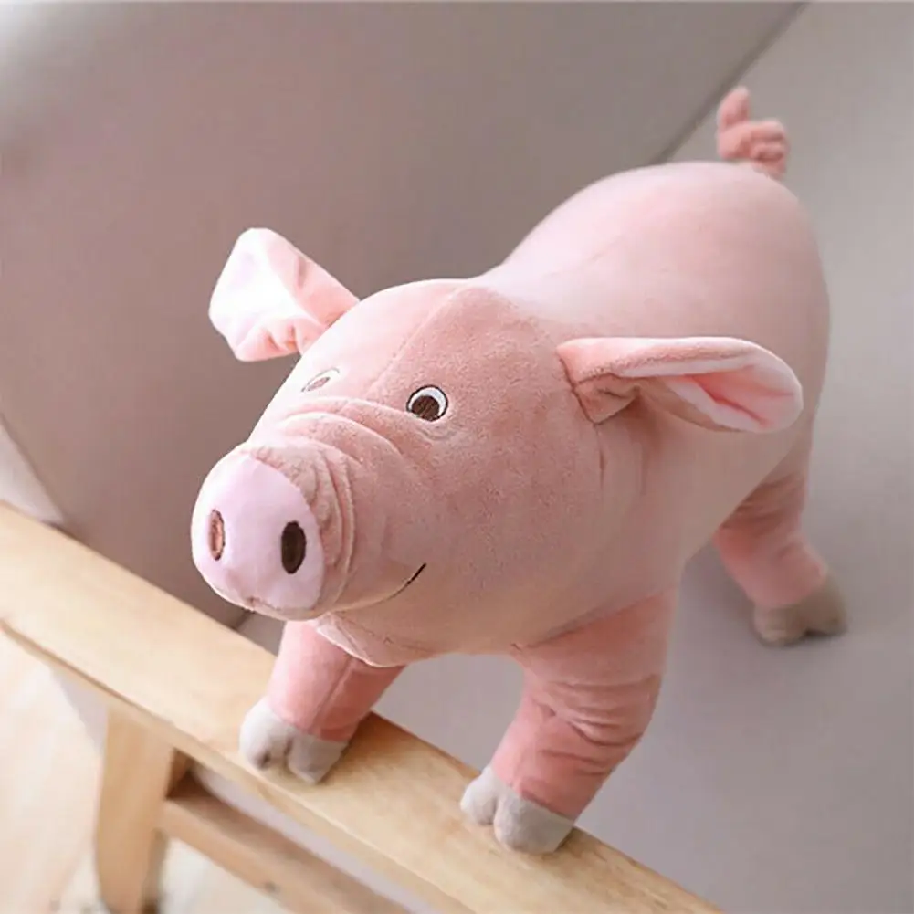 

25cm Cute Pink Pig Plush Animals Toy Cartoon Accompany Sleeping Plush Children's Stuffed Animals Plush Toy Cojines Para Cama