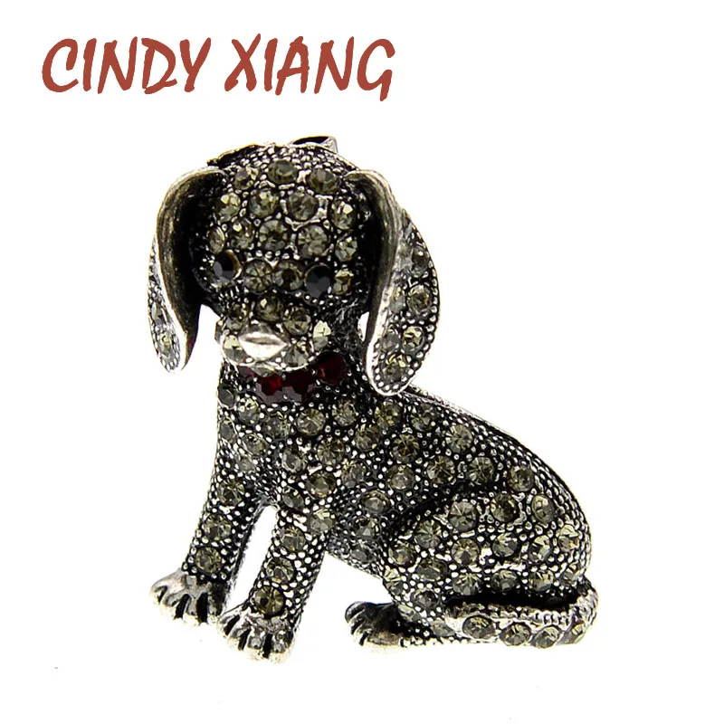 CINDY XIANG Rhinestone Vivid Dog Brooches For Women Animal Design Fashion Brooch Pin Vintage Style Winter Jewelry High Quality
CINDY XIANG Rhinestone Vivid Dog Brooches For Women Animal Design Fashion Brooch Pin Vintage Style Winter Jewelry High Quality